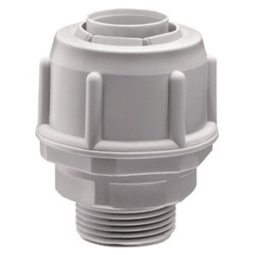 З'єднувач прямий фіксований GW FIT 16G PG13 сірий IP54 GEWISS