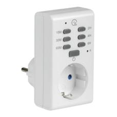 RTE-2 Socket-timer electr. with ind. 15 min-6h 16A IP20 UEC