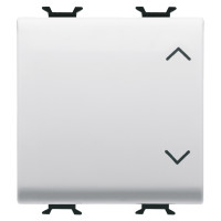 3-WAY SWITCH, 2M 1P 10AX UP-DOWN WHITE