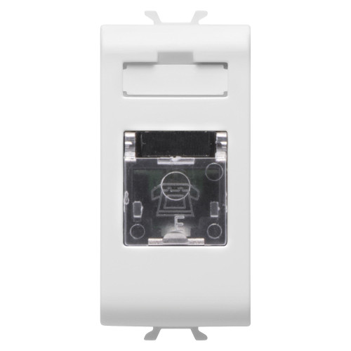 TELEPHONE CONNECTOR RJ11 1M WHITE