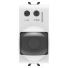 IR MOTION DETECTOR 1M WHITE