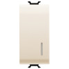 1-WAY SWITCH, 1M 1P 16AX ILL LOC IVORY