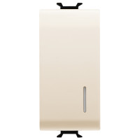 Вимикач під підсвітку Chorusmart 1М 1P 16A слонова кістка GEWISS