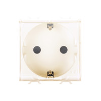 GER STD S.-OUT 2M 2P+E 16A WITH COVER IV