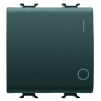 Вимикач Chorusmart 2M 2P 16AX чорний GEWISS