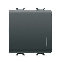 REV.SWITCH, 2M 1P 16AX ILL LOC BLACK