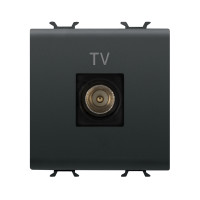 Розетка TV Chorusmart MALE CONN 9.5mm 2M чорний GEWISS