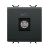 Розетка TV/SAT Chorusmart FEMALE CONN 2M чорний GEWISS