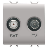 Розетка TV+SAT Chorusmart 2M бежевий GEWISS