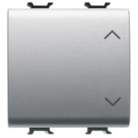 3-WAY SWITCH 2M 1P 10AX UP-DOWN TITANIUM