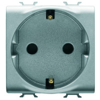Розетка Chorusmart 2M 2P+E 16A титан GEWISS