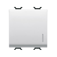 REV.SWITCH, 2M 1P 16AX ILL LOC WHITE