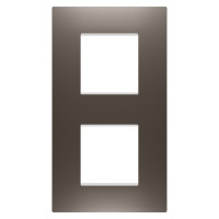 Рамка Chorusmart EGO 2+2M вертикальна коричнева тінь GEWISS