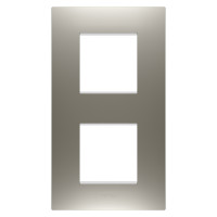 Рамка Chorusmart EGO 2+2M вертикальна сталь GEWISS