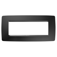 Рамка Chorusmart ONE 6M сатиновий чорний італійський стандарт GEWISS