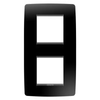 Рамка Chorusmart ONE 2+2M вертикальна тонер чорний GEWISS