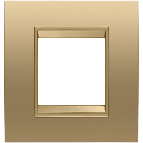 LUX INT. PLATE 2M MET.GOLD