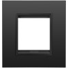 LUX INT. PLATE 2M METAL SAT.BLACK