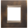 LUX INT. PLATE 2M MET.ANT.BRASS
