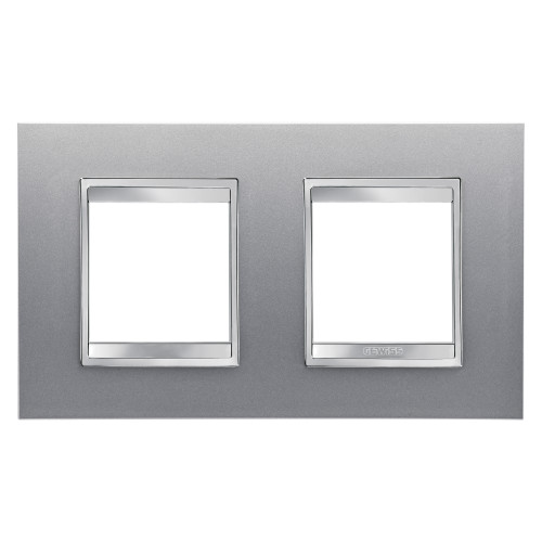 LUX INT. PLATE, 2+2G H TITANIUM