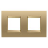 LUX INT. PLATE 2+2M H.MET.GOLD