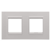 Рамка Chorusmart LUX 2+2M горизонтальна металева натуральний беж GEWISS