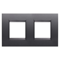 Рамка Chorusmart LUX 2+2M горизонтальна сланець абсолют GEWISS