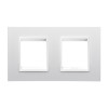 LUX INT. PLATE 2+2P O. MONOCHROME WHITE