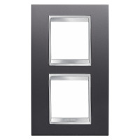 Рамка Chorusmart LUX 2+2M вертикальна сланець GEWISS