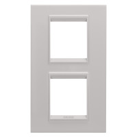 Рамка Chorusmart LUX 2+2M вертикальна металева натуральний беж GEWISS