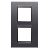 LUX INT. PLATE 2+2M V. SLATE ABSOLUTE