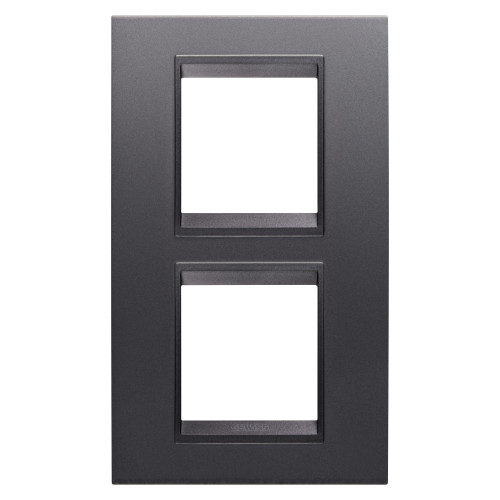 LUX INT. PLATE 2+2M V. SLATE ABSOLUTE