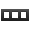 LUX INT. PLATE 2+2+2M H.MET.SAT.BLACK