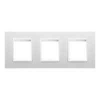 LUX INT. PLATE 2+2+2P O.MONOCHROME WHITE