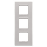 Рамка Chorusmart LUX 2+2+2M вертикальна металева натуральний беж GEWISS