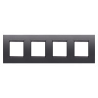 Рамка Chorusmart LUX 2+2+2+2M горизонтальна сланець абсолют GEWISS