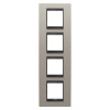 LUX INT. PLATE 2+2+2+2M V.MET.BR.ALU.LAV