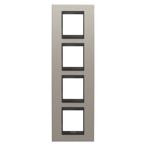 LUX INT. PLATE 2+2+2+2M V.MET.BR.ALU.LAV