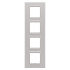LUX INT. PLATE 2+2+2+2M V.MET.NAT.BEIGE
