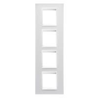 LUX INT. PLATE 2+2+2+2P V.MONOCHROME WHI