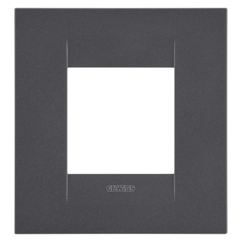 GEO INT. PLATE 2M SATIN BLACK