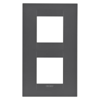 Рамка Chorusmart GEO 2+2M вертикальна сатин чорний GEWISS