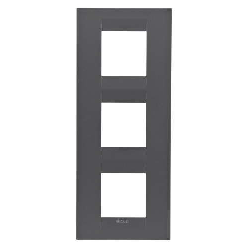 GEO INT. PLATE 2+2+2G V. SATIN BLACK