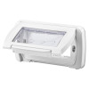 4 GANG CLOUD WHITE IP55 PLATE TOP SYS