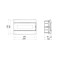 FL.MOU.DECORATIVE ENCLOSURE 12M B.TONER