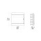 FL.MOU.DECORATIVE ENCLOSURE 24M B.TONER