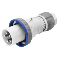 PLUG HP IP67 2P+E 63A 230V 6H