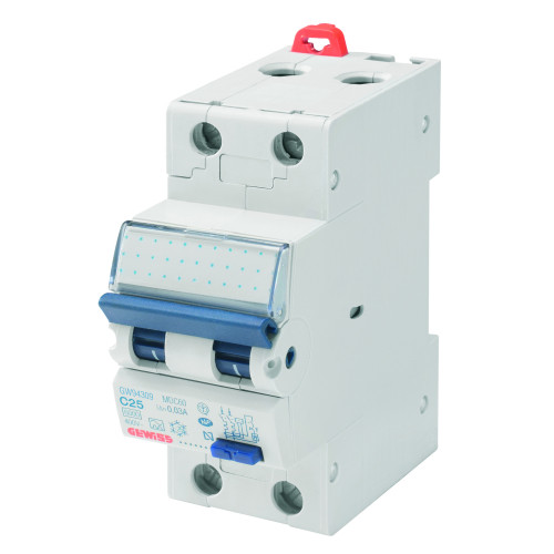 COMPACT RCBO 1P+N C25 6KA A/0.03 2M