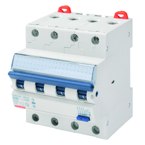 COMPACT RCBO 4P C10 6KA A/0.03 4M