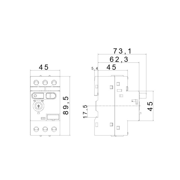 SALVAMOTORE 3P 9,0-14A 2,5M